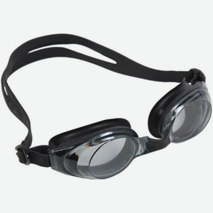 Очки для плавания Bradex SF 0392  Регуляр , черные, линзы серые