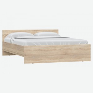Двуспальная кровать Штерн Дуб Сонома 160х200 см