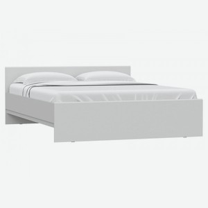 Двуспальная кровать Штерн Белый матовый 160х200 см