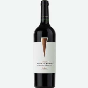 Вино тихое красное сухое Бодега дель Фин дель Мундо МАЛЬБЕК РЕЗЕРВА 0.75 л