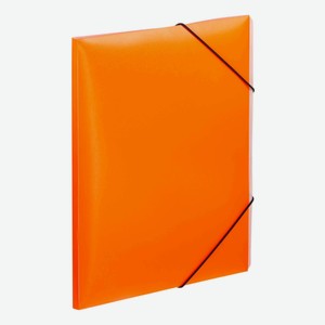 Папка на резинке 150 листов А4 Attache Neon оранжевая