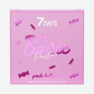Палетка теней для век 7 days My Basic Pastel 103 Pink Lollipop 9г