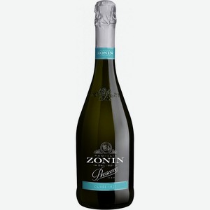 Вино ZONIN Prosecco 11% белое брют игристое 0.75л. Италия