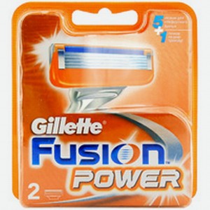 Gillette Кассеты FUSION Power 2шт