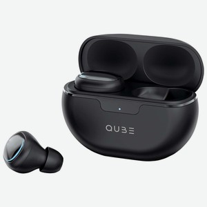 Беспроводные наушники с микрофоном QUB QTWS8BLK True Wireless Black