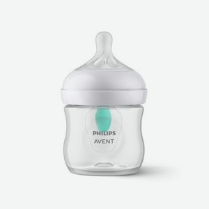 Бутылочка Philips Avent серии Natural Response с клапаном AirFree, 0 мес+, 125 мл, 1 шт.