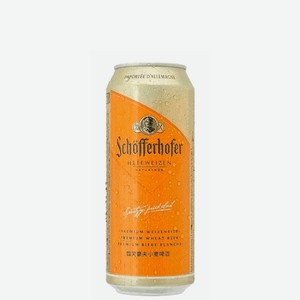 Пиво светлое нефильтрованное Шофферхофер Хефевайзен 5% 0,5л 0.5 л