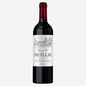 Вино Maison Ginestet Grand Vin de Pauillac красное сухое Франция, 0,75 л