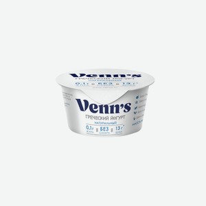 Йогурт Venn`s Греческий обезжиренный 0,1% 130 г