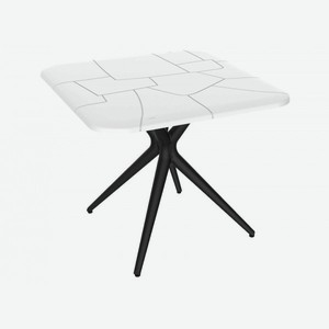 Кухонный стол SHT-TU30/TT30 83/83 Белый, пластик / Черный, пластик