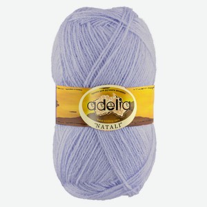 Пряжа Adelia natali 09 фиолетово-голубой, 50 г