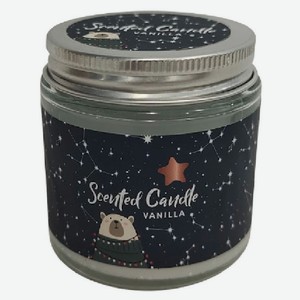 Свеча Actuel Звезды с ароматом ванили, 6х6х6,5 см