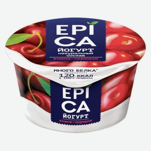 БЗМЖ Йогурт Эпика с персиком и маракуйей 4,8% пл.стакан 130гр
