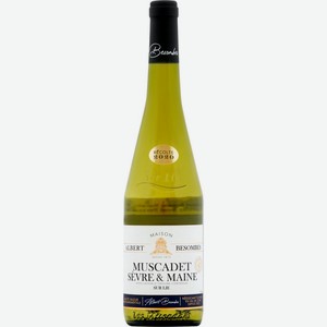 Вино EXCLUSIVE ALCOHOL Севр и Мен AOC Мезон Loire Valley выд. бел. сух., Франция, 0.75 L