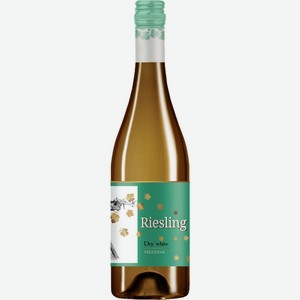 Вино MEDJIDA Рислинг ординарное сортовое бел. сух., Южная Осетия, 0.75 L