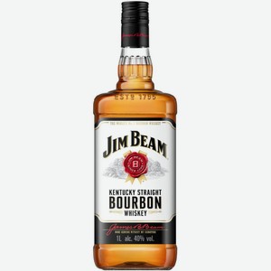 Бурбон Jim Beam Kentucky Straight 40 % алк., США, 1 л