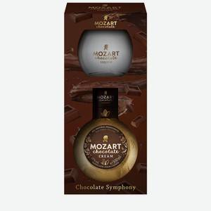 Ликер Mozart Chocolate Cream + бокал, 0.5л Австрия