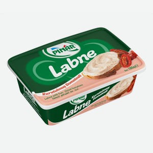 Сыр мягкий Pinar Labne творожный с вялеными томатами 50% БЗМЖ 180 г