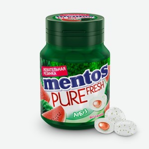 Жевательная резинка Mentos Pure Fresh Арбуз 36 шт 54 г