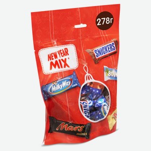 Подарок новогодний сладкий Minis New Year Mix, 278 г