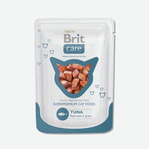 Корм для кошек Brit Care тунец, 80 г
