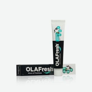 Отбеливающая зубная паста OLAFresh   Charcoal magic   100г