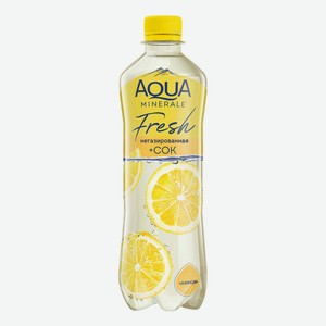 Вода питьевая Aqua Minerale Juicy лимон негазированная 0,5 л