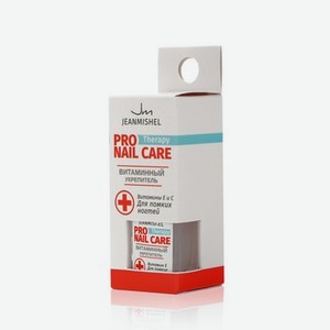 Средство для ногтей Jeanmishel Pro nail care витаминный укрепитель 6мл