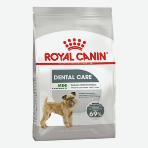 Корм Royal Canin Mini Dental Care для собак склонных к образованию зубного камня 1 кг