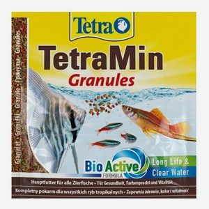 Корм Tetra Min Granules для рыб гранулы 15 г