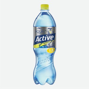 Вода питьевая Aqua Minerale Active со вкусом цитруса негазированная 1 л