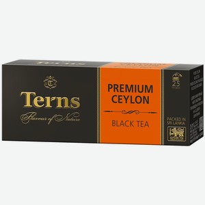 Чай черный Terns Premium Ceylon 25 пак