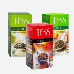 Чай TESS в ассортименте 25 пак.