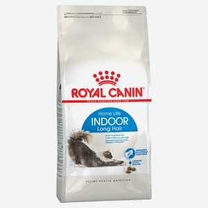 Сухой корм для длинношерстных кошек Royal Canin Indoor Long Hair, 2 кг