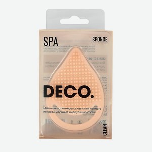 Спонж для очищения лица DECO. CLEAN силиконовый
