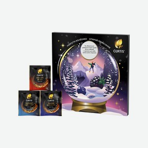 Чай ассорти Curtis Winter Magic подарочный набор пакетированный 12х1,6 г