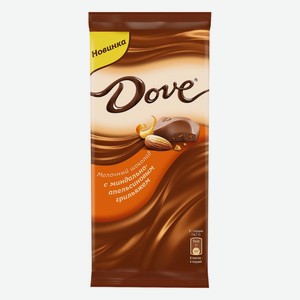 Шоколад Дав Мол.шок. минд/апел грил 90г