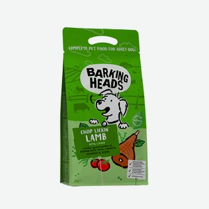 Корм Barking Heads для собак с ягненком и рисом  Мечты о ягненке  (18 кг)