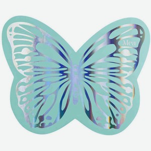 Подарочный набор женский Mea Лазурная бабочка (расческа, гель для душа, молочко для тела, спрей для тела, крем для рук), 5 предметов