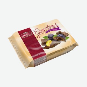 Пряники со сливовой начинкой в шоколаде Lambertz, 0,2 кг