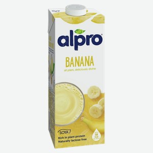 Напиток соевый АЛПРО банановый, 1л