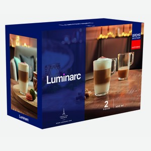 Набор кружек Luminarc Tasting для капучино, 400мл х 2шт Россия