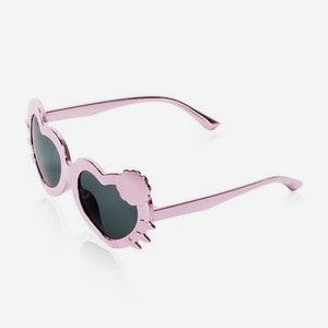 Детские солнечные очки Ameli ( котик, розовые, металлик )