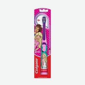 Детская зубная щетка Colgate Barbie/Batman Электрическая , на батарейках
