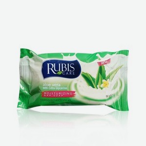 Мыло туалетное Rubis   Aloe vera   90г