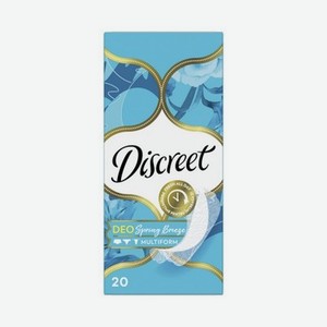 Ежедневные прокладки Discreet женские  Ocean breeze   20 шт