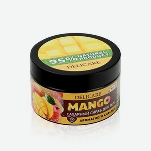 Сахарный скраб для тела Delicare Organic Secret   Кенийский манго   250мл
