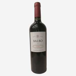Вино Balbo Malbec красное сухое Аргентина, 0,75 л