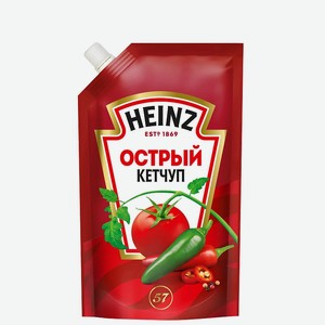 Кетчуп Острый Heinz 0,32 кг