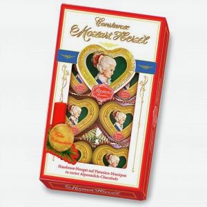 Набор конфет Моцарт РЕДЕР шоколадные сердечки, 80г